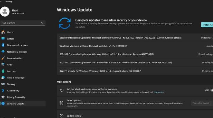 Updating software/ gukora update