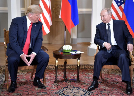 Trump na Putin