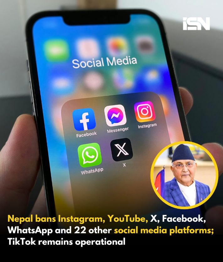 Nepal bahagaritse social media