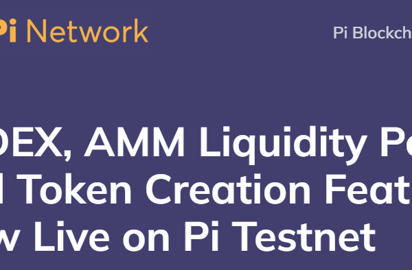Pi DEX hamwe AMM byinjijwe muri testnet mu gukoresha Pi Token features